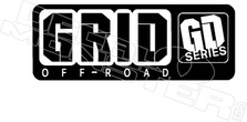 Grid Off-Road Decal Sticker