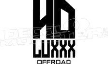 HD LUXXX Off Road 2 Decal Sticker