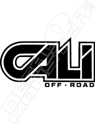 Cali Off Road 2 Decal Sticker
