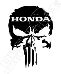 Honda Punisher Decal Sticker