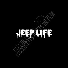 Jeep Life 8 Decal Sticker