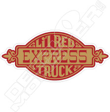 Li'l Red Express Truck Logo Mopar Decal Sticker