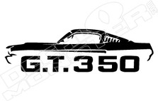 G.T. 350 Ford Shelby Decal Sticker