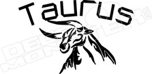 Taurus Horoscope Zodiac Decal Sticker