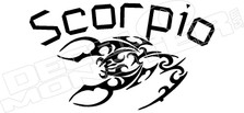 Scorpio Horoscope Zodiac Decal Sticker