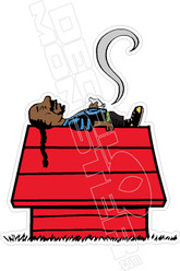 Snoop Dogg Weed Decal Sticker