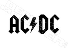 ACDC Band Music Decal Sticker