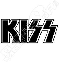 Kiss2 Band Music Decal Sticker