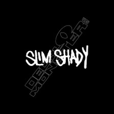 Slim Shady Band Music Decal Sticker