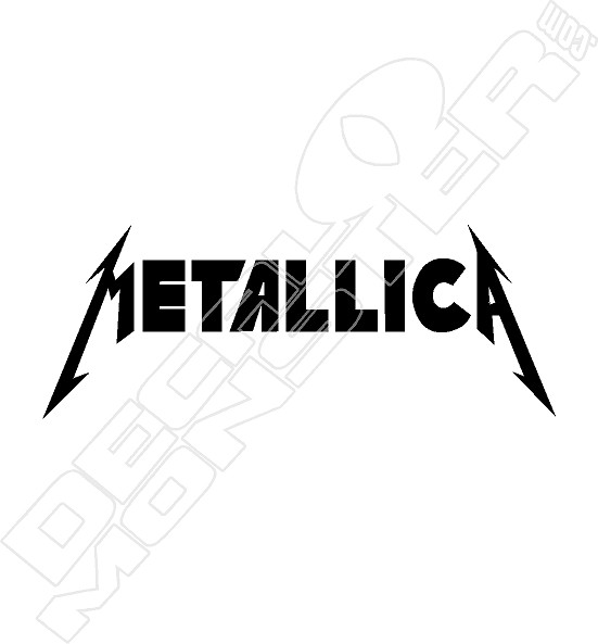 Metallica Band Music Decal Sticker - DecalMonster.com