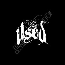 The Used Band Music Decal Sticker