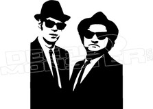 Blues Brothers Band Music Decal Sticker