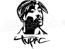 Tupac Band Music Decal Sticker