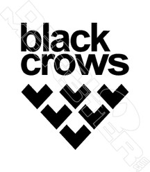 Black Crows Snowboards Decal Sticker