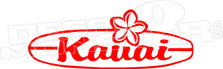 Kauai Hawaiian Decal Sticker