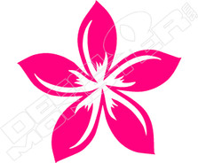 Flower Hawaiian Decal Sticker