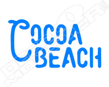 Cocoa Beach Forida Decal Sticker