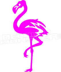 Flamingo Florida Decal Sticker