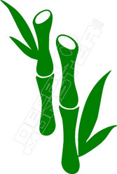 Bamboo Hawaiian Decal Sticker