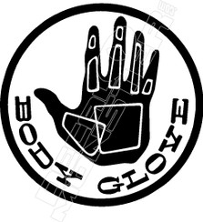 Body Glove Decal Sticker