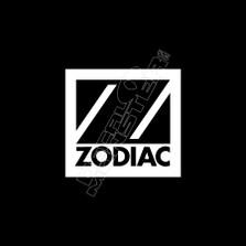 Zodiac Boat Decal Sticker