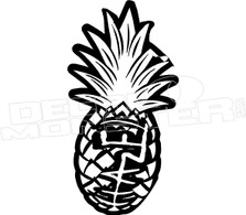 Hazel Eyewear Pineapple 2 Decal Sticker