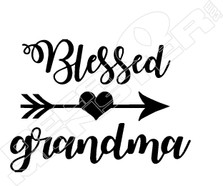 Blessed Grandma Decal Sticker