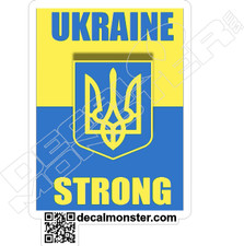 Ukraine Strong Decal Sticker