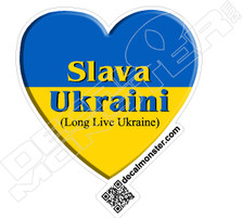 Slava Ukraini Decal Sticker