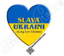 Slava Ukraini 2 Decal Sticker