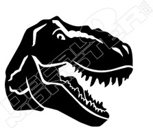 T-Rex Head Decal Sticker