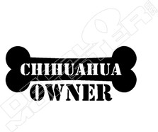 Chihuahua Owner Dog Decal Sticker