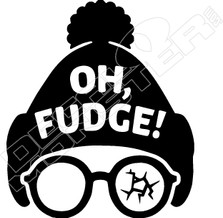 Oh Fudge! Decal Sticker