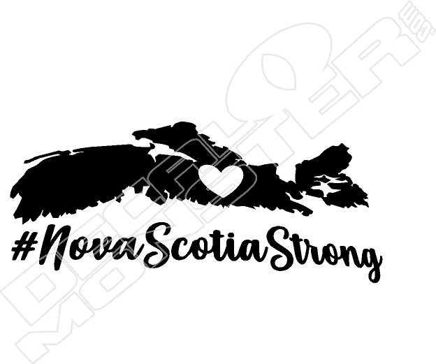 Nova Scotia Strong 2 Decal Sticker