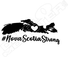 Nova Scotia Strong 2 Decal Sticker