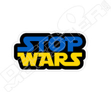 Stop Wars Ukraine Decal Sticker