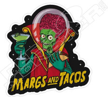 Margs and Tacos Decal Sticker