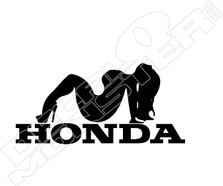 Honda Hot Thick Girl Decal Sticker