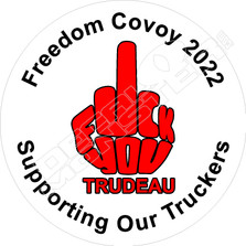 Freedom Convoy 2022 Decal Sticker