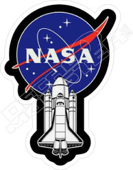 Nasa Space Shuttle Logo Decal Sticker