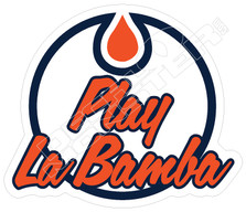 Play Labamba Oilers Logo Decal Sticker