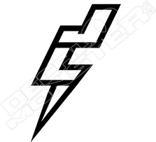 JLindeberg Lightning Logo Golf Decal Sticker