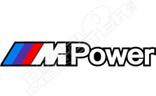 M Power Performance Knockout BMW Decal Sticker