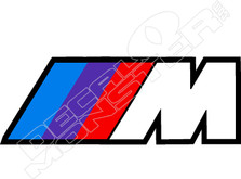 M Performance2 Knockout BMW Decal Sticker
