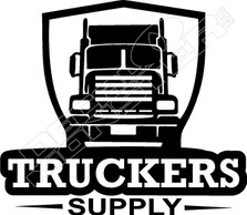 Truckers Supply Semi Decal Sticker