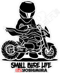 Yoshimura Small Bore Life Grom Motorcycle Decal Sticker