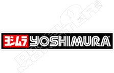 Yoshimura4 Pipes Motorcycle Decal Sticker