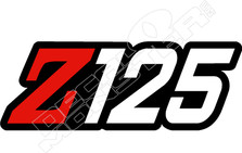 Honda Monkey Z125 Motorcycle Decal Sticker