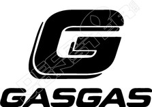 Gas Gas Logo Motorcycle Decal Sticker