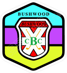 Destination Token Bushwood Golf Travel Decal Sticker